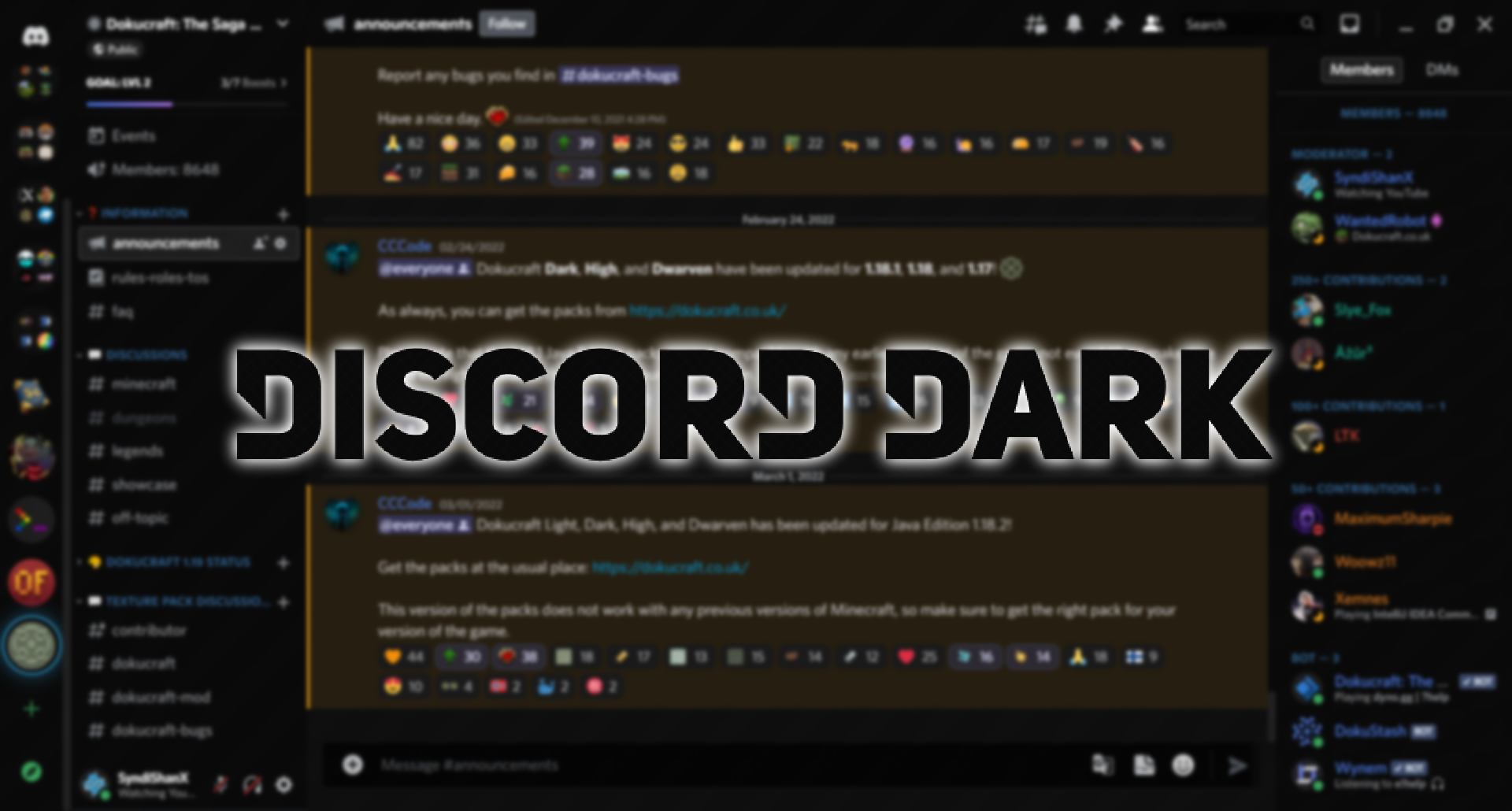 Thumbnail Discord Dark