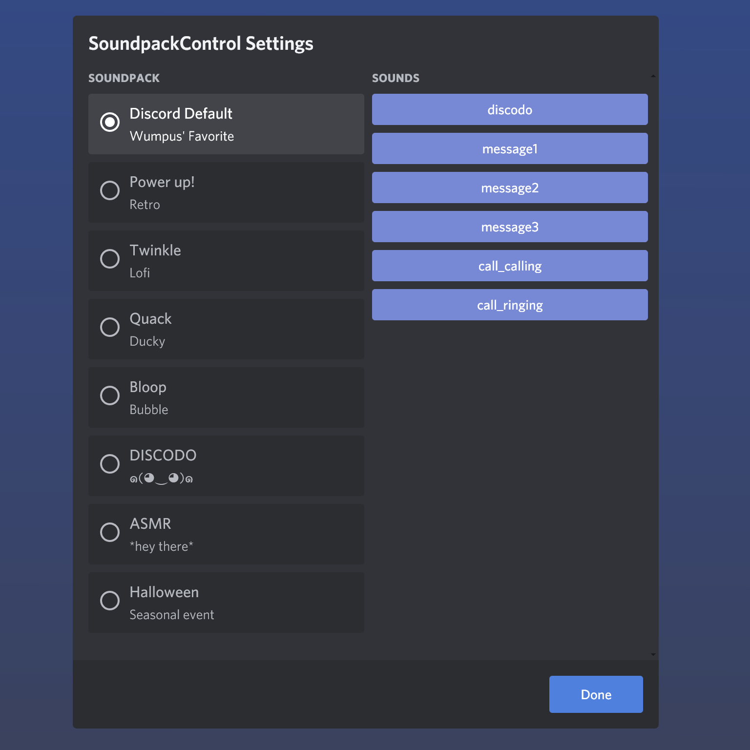 Thumbnail SoundpackControl