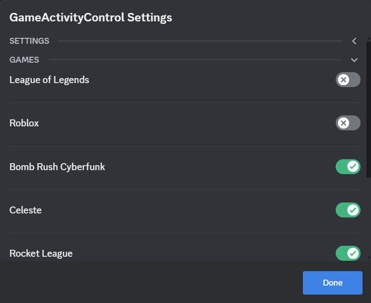 Thumbnail ActivityFilter