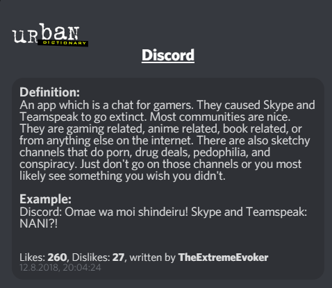 Thumbnail UrbanDictionary